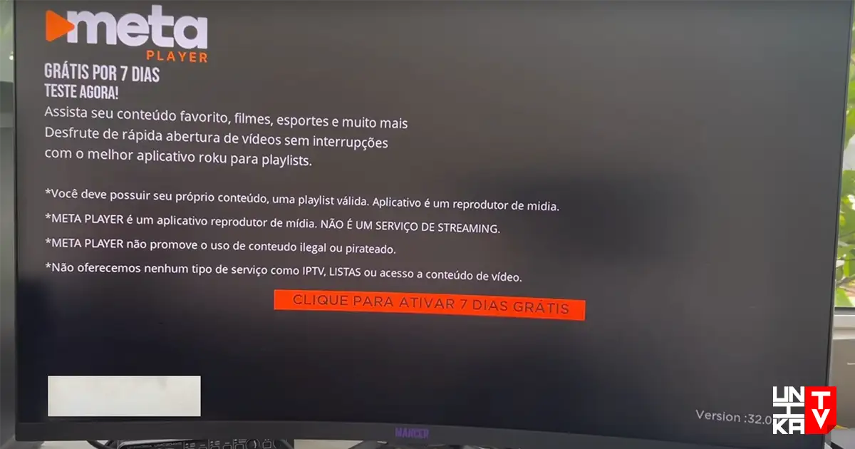 Instalação Meta Player na sua Smart TV ROKU 3 Post meta player unika 3