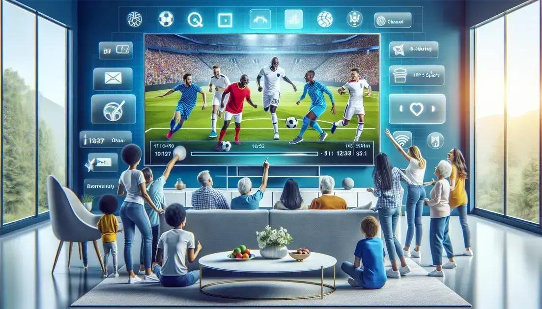 Vantagens dos canais esportivos via IPTV Vantagens dos canais esportivos via IPTV