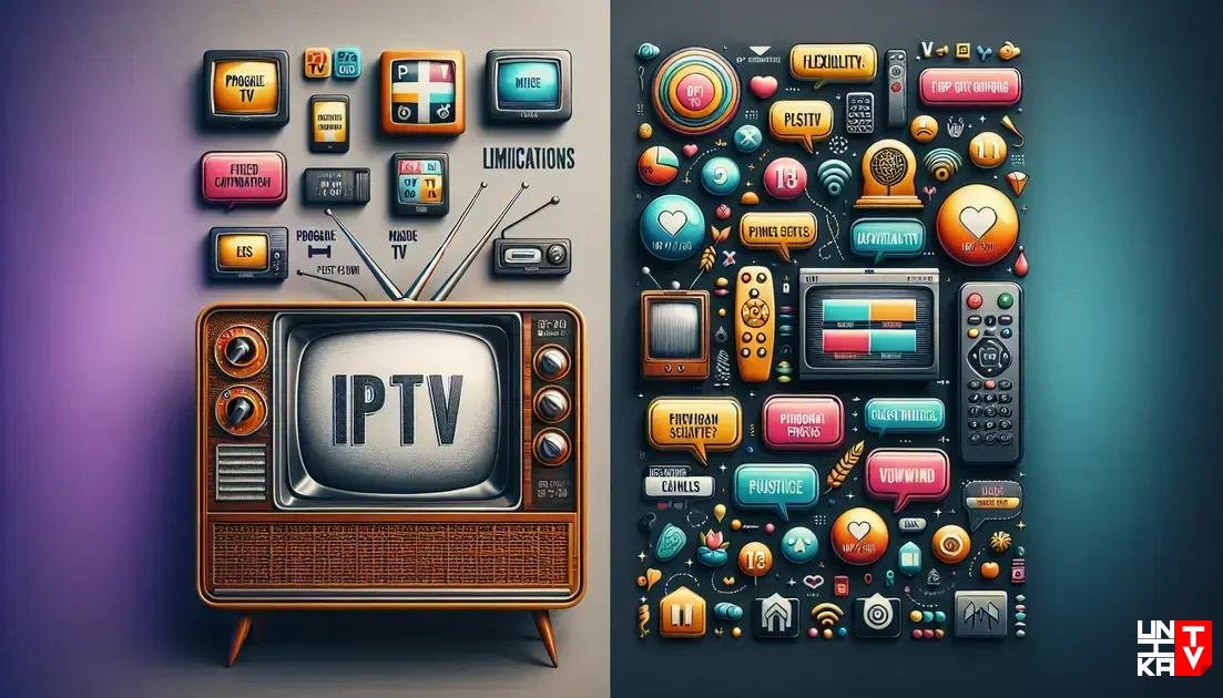 Vantagens da IPTV sobre serviços tradicionais Vantagens da IPTV sobre serviços tradicionais