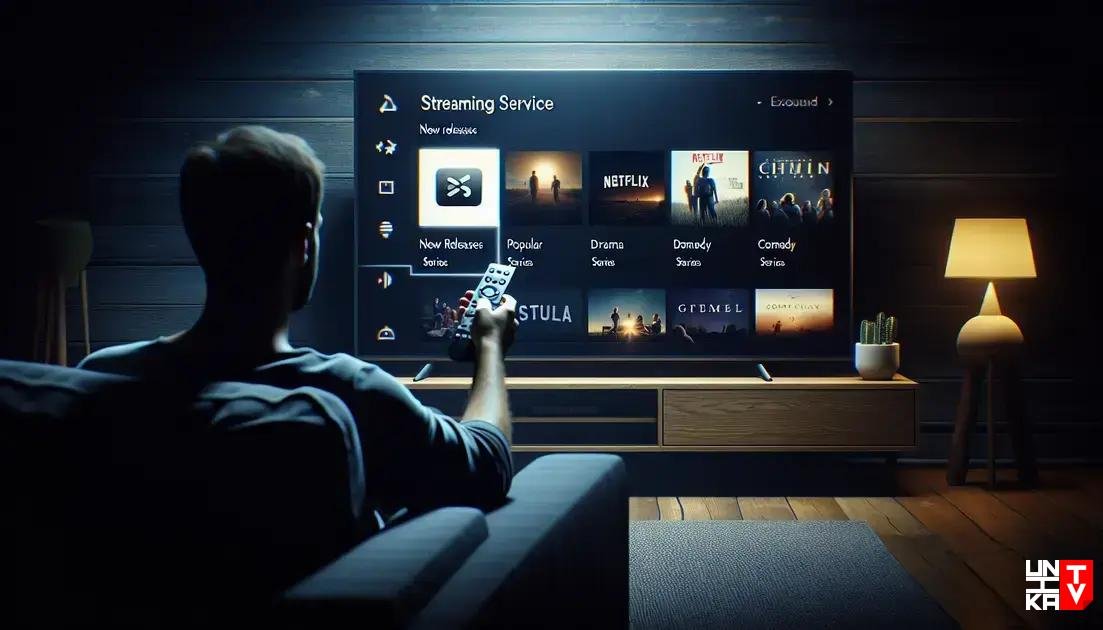 Facilidade na busca por filmes e séries Facilidade na busca por filmes e séries