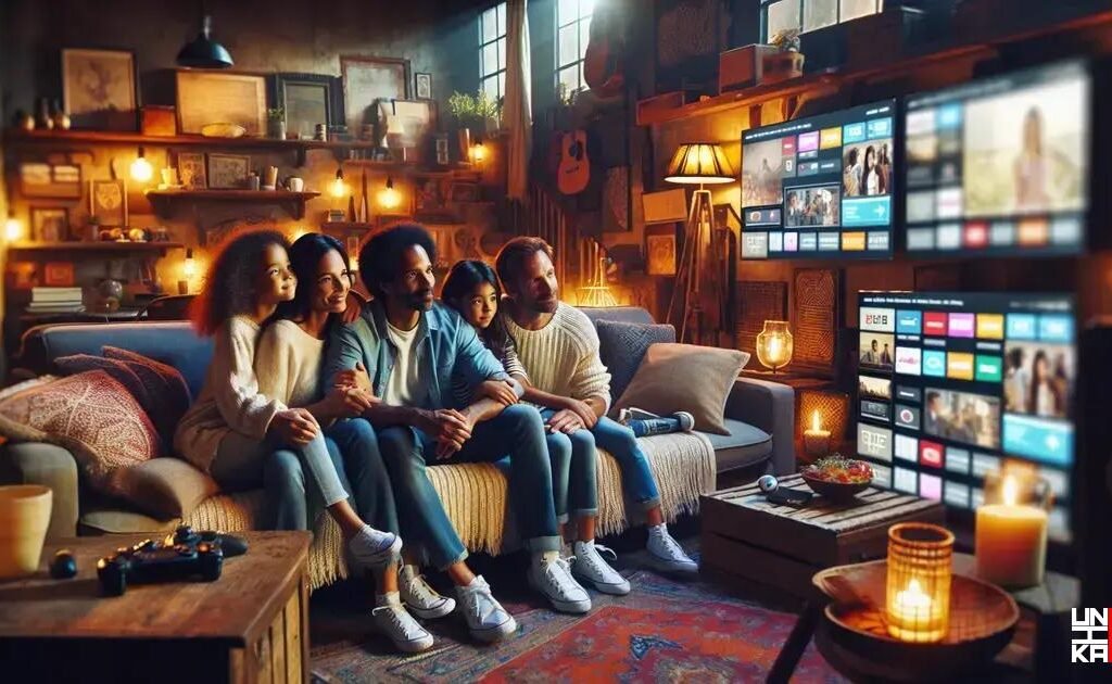 Streaming familiar: a solução ideal para todos os gostos dentro de casa