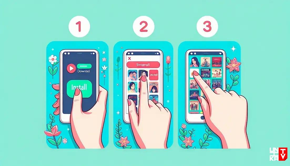 Instale o app em três passos simples Instale o app em três passos simples
