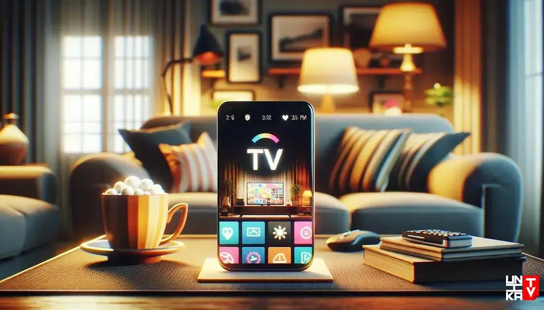 Funcionalidades do aplicativo para TV Funcionalidades do aplicativo para TV