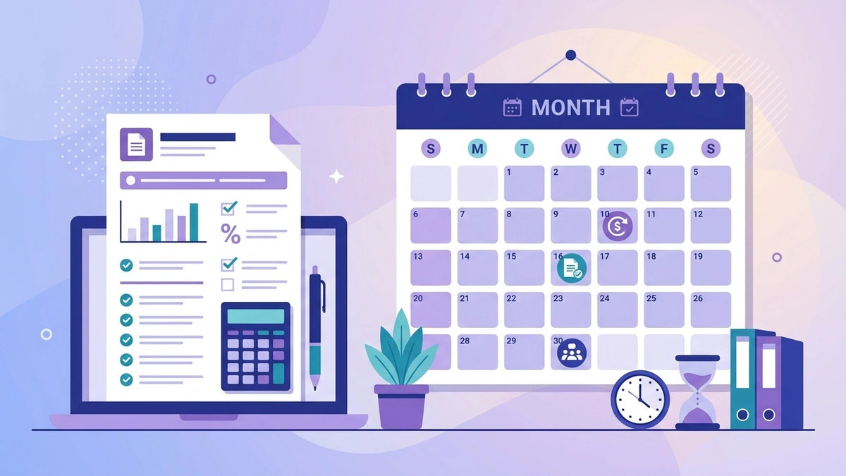 Guia mensal do DAS e calendario das obrigacoes do MEI
